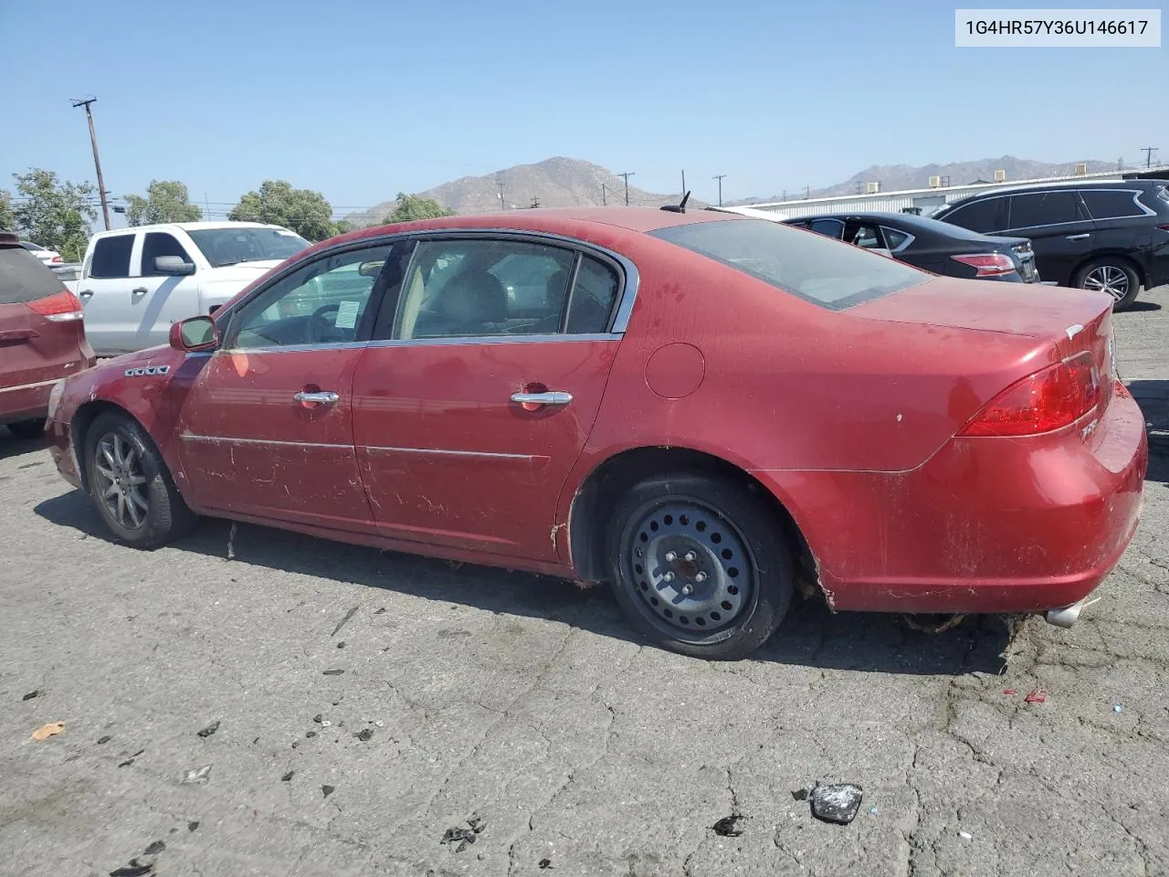 2006 Buick Lucerne Cxl VIN: 1G4HR57Y36U146617 Lot: 56743494