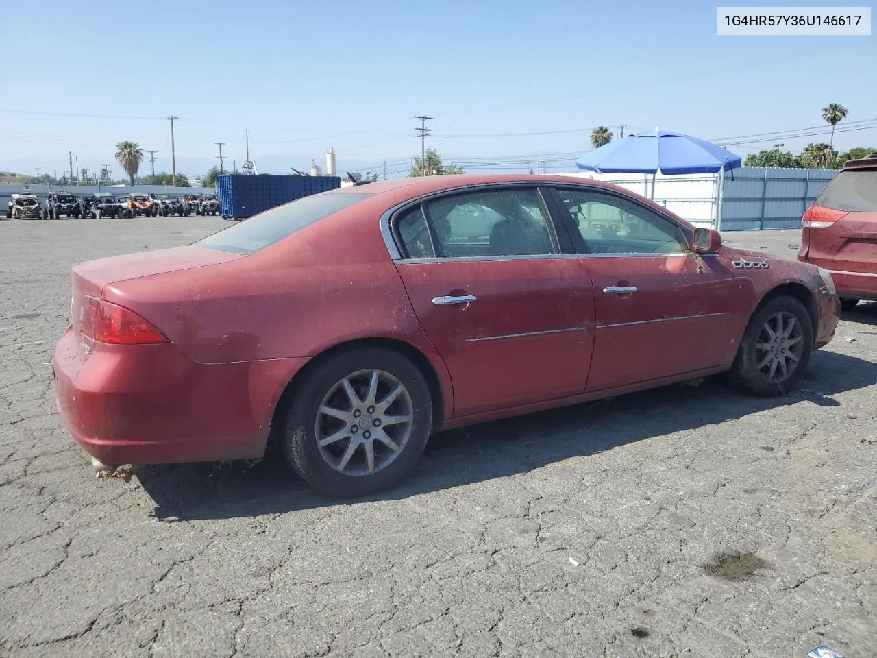 2006 Buick Lucerne Cxl VIN: 1G4HR57Y36U146617 Lot: 56743494