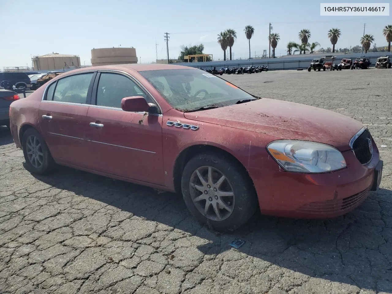 2006 Buick Lucerne Cxl VIN: 1G4HR57Y36U146617 Lot: 56743494