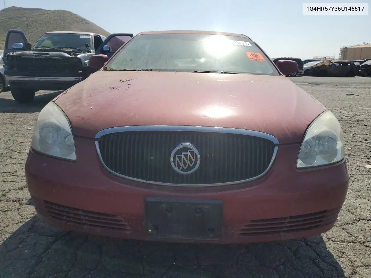 2006 Buick Lucerne Cxl VIN: 1G4HR57Y36U146617 Lot: 56743494