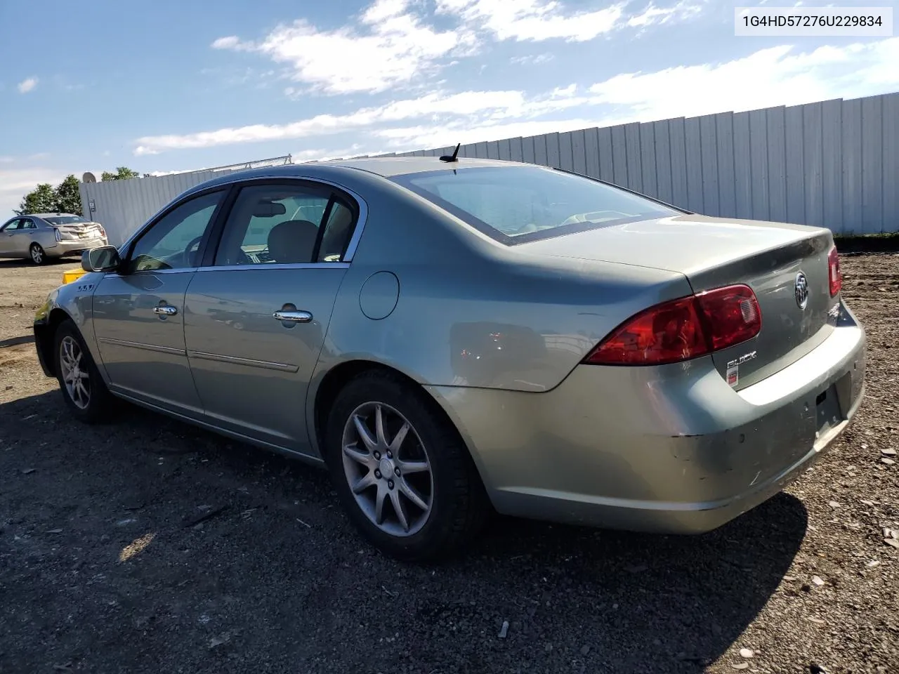 2006 Buick Lucerne Cxl VIN: 1G4HD57276U229834 Lot: 56842474