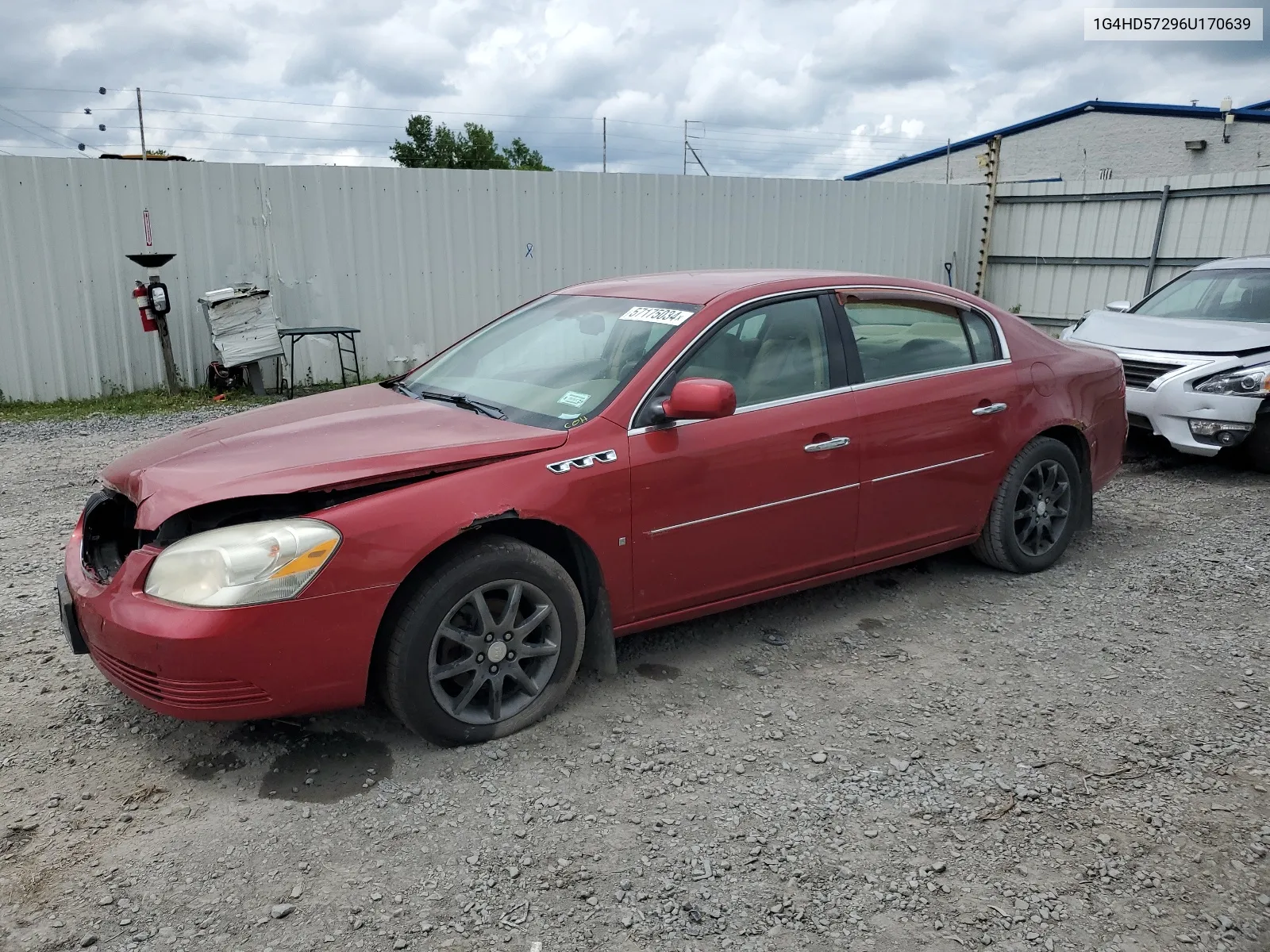 1G4HD57296U170639 2006 Buick Lucerne Cxl