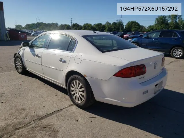 2006 Buick Lucerne Cx VIN: 1G4HP572X6U157292 Lot: 57465444