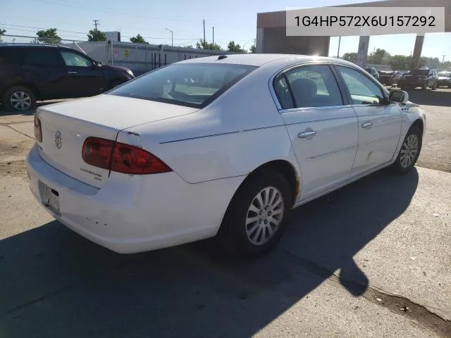 2006 Buick Lucerne Cx VIN: 1G4HP572X6U157292 Lot: 57465444