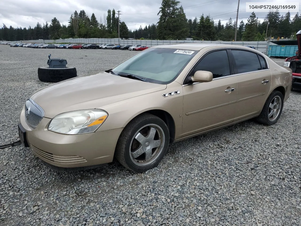 2006 Buick Lucerne Cx VIN: 1G4HP57246U169549 Lot: 57778434