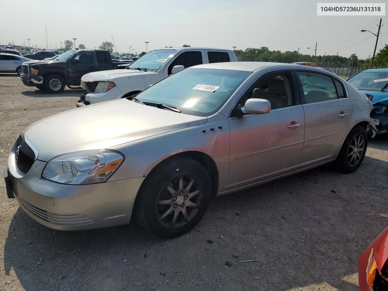 2006 Buick Lucerne Cxl VIN: 1G4HD57236U131318 Lot: 57934454