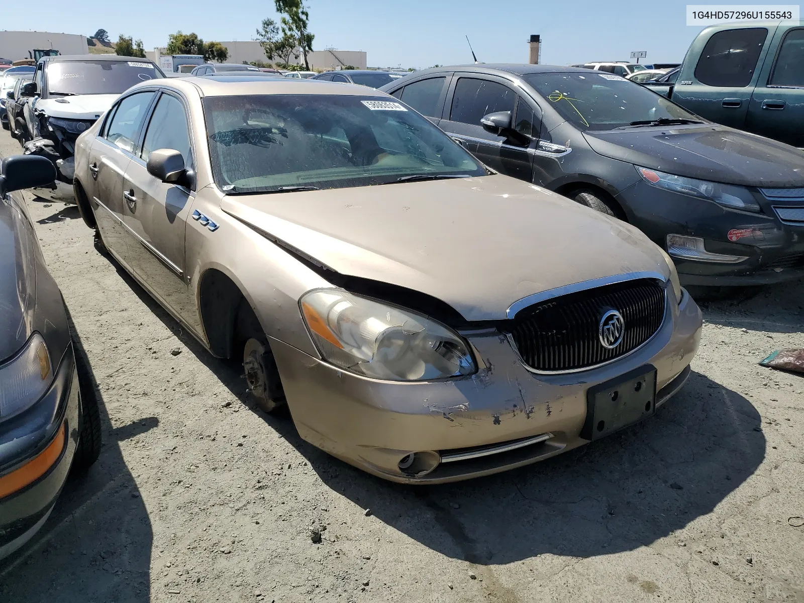 1G4HD57296U155543 2006 Buick Lucerne Cxl