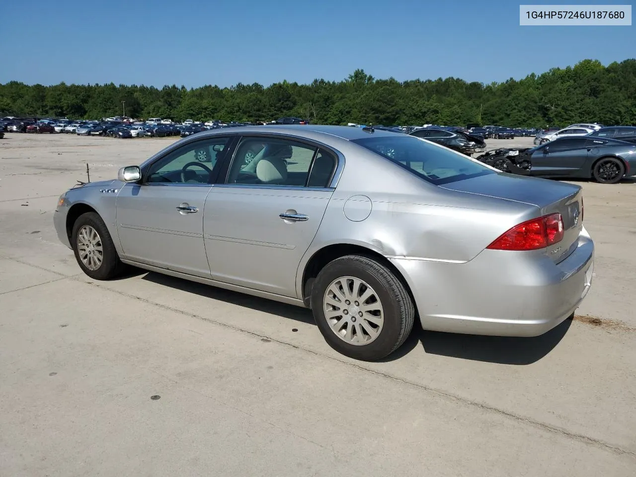 2006 Buick Lucerne Cx VIN: 1G4HP57246U187680 Lot: 58151294