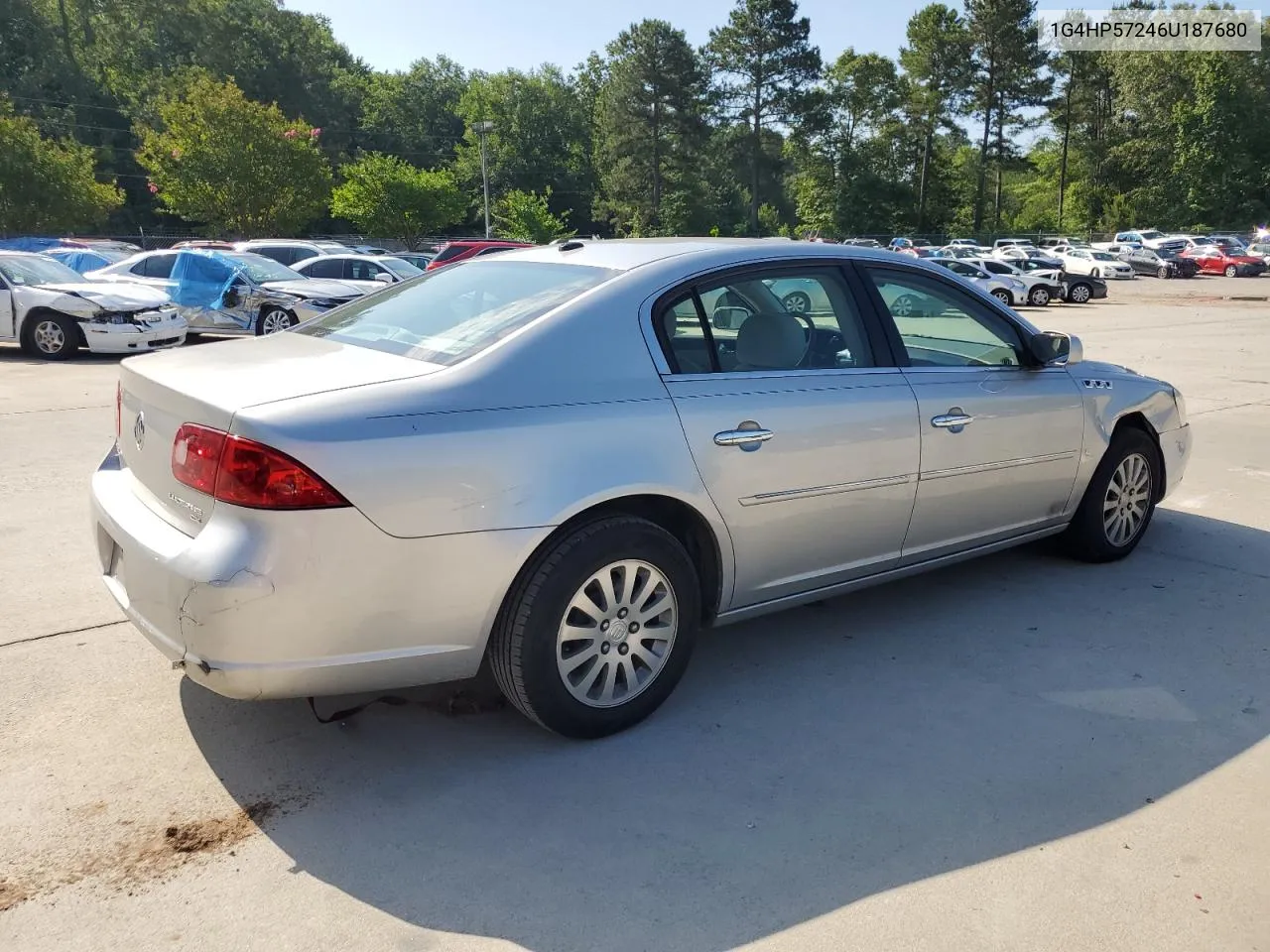 2006 Buick Lucerne Cx VIN: 1G4HP57246U187680 Lot: 58151294