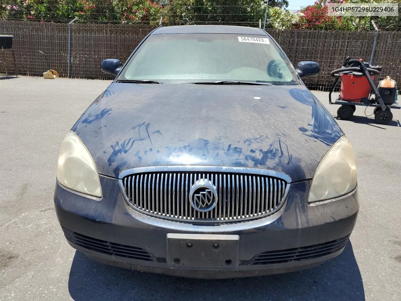 2006 Buick Lucerne Cx VIN: 1G4HP57296U229406 Lot: 58470424