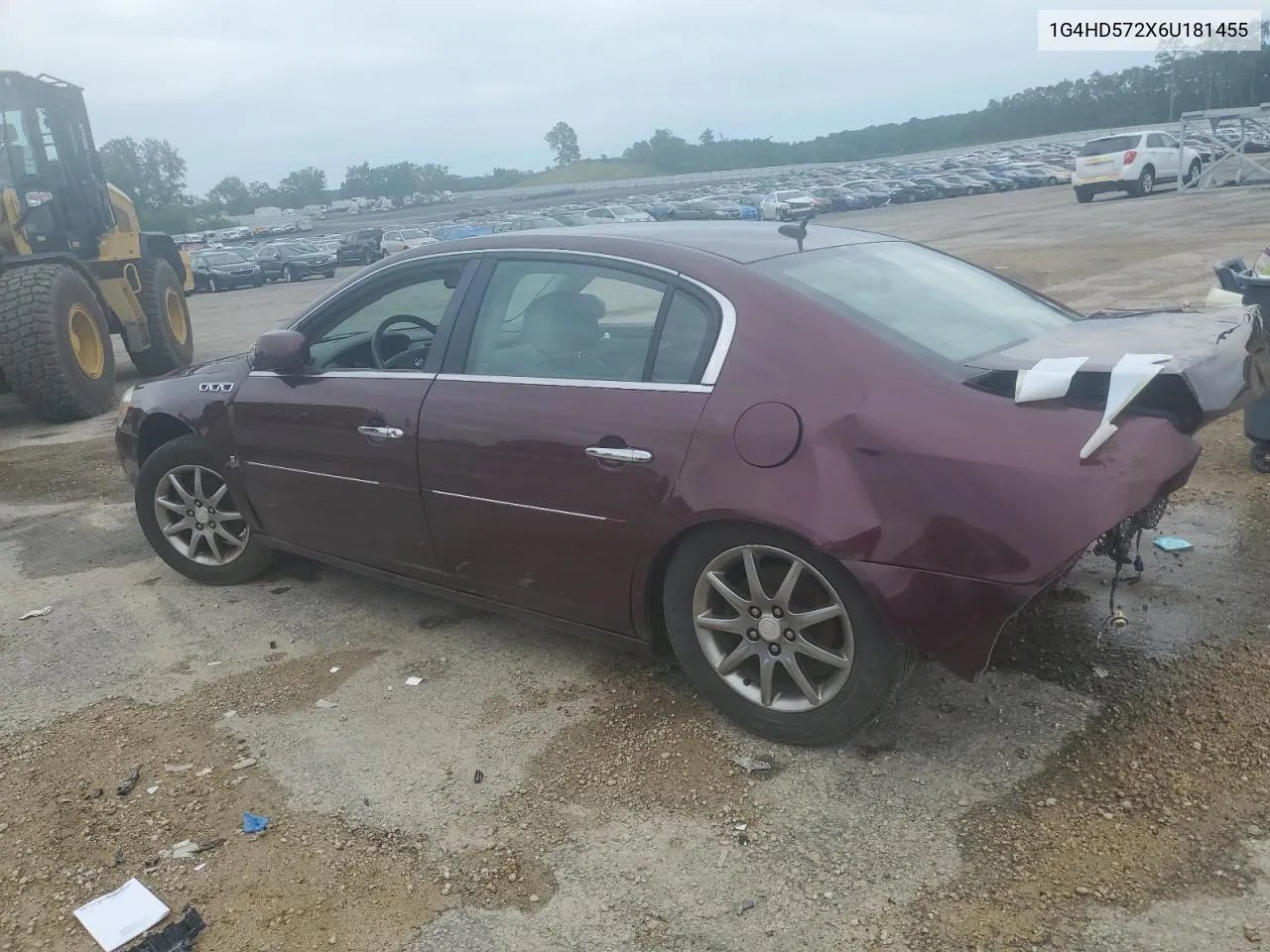 2006 Buick Lucerne Cxl VIN: 1G4HD572X6U181455 Lot: 58696914