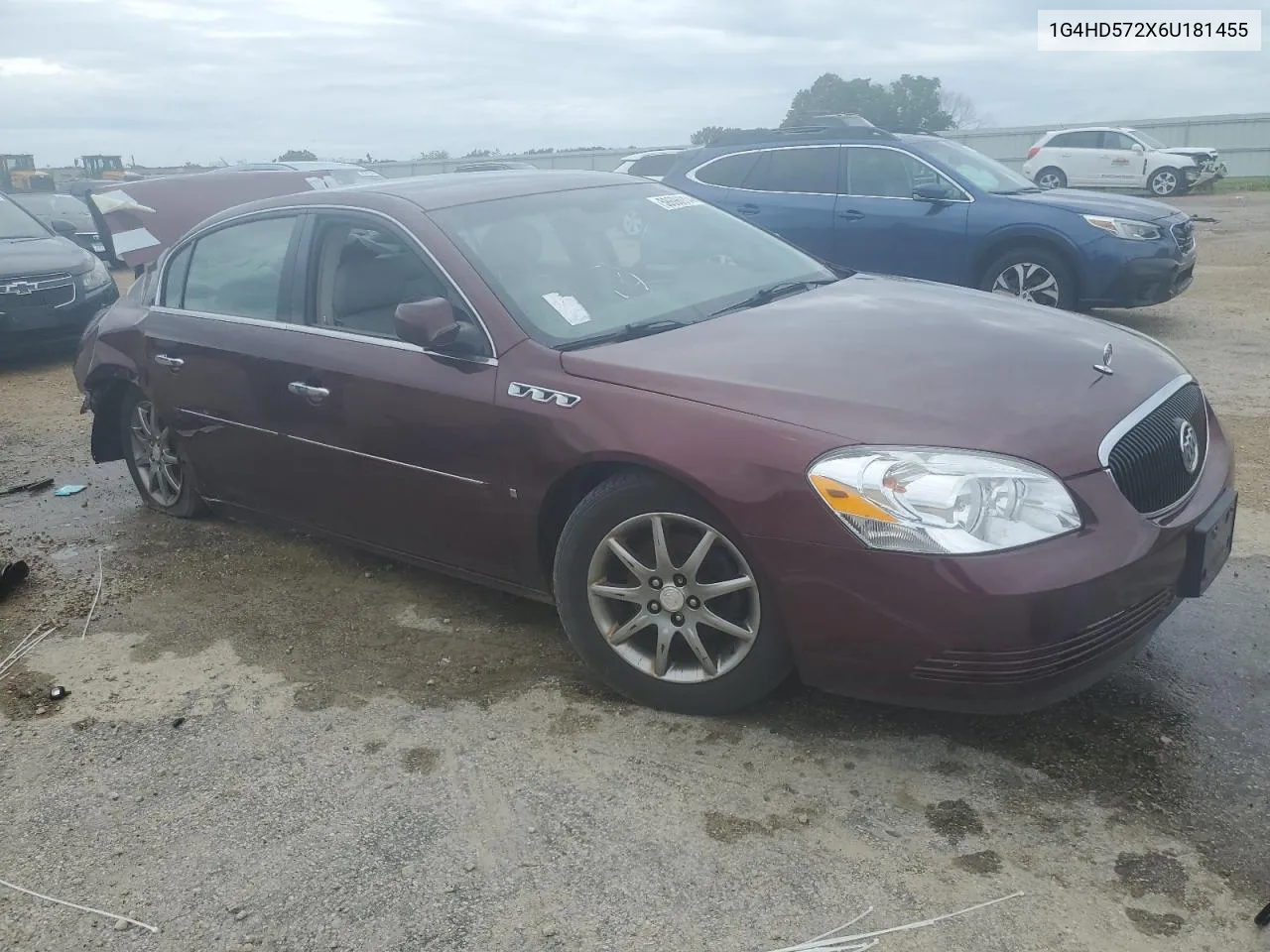 1G4HD572X6U181455 2006 Buick Lucerne Cxl