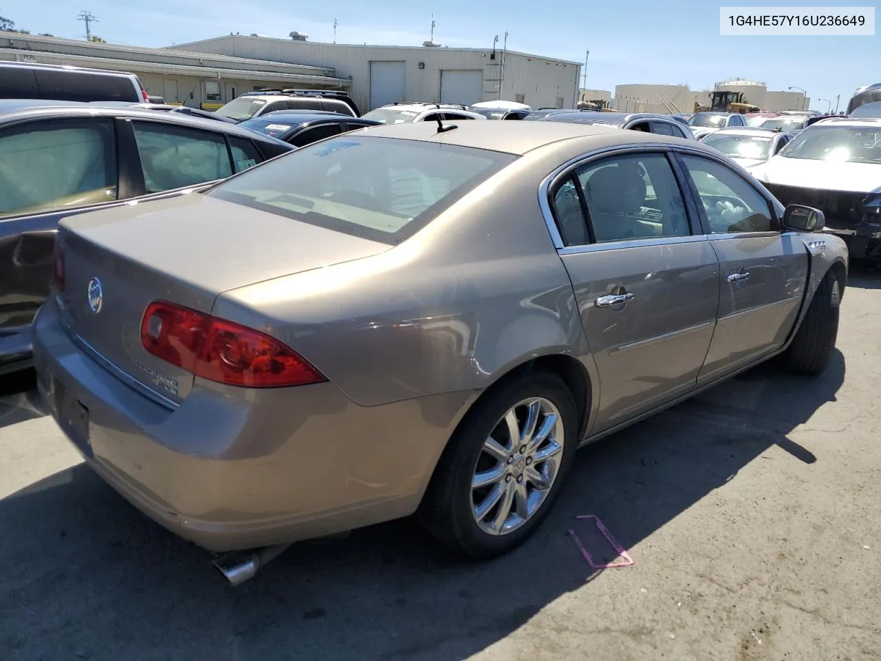 2006 Buick Lucerne Cxs VIN: 1G4HE57Y16U236649 Lot: 58860744