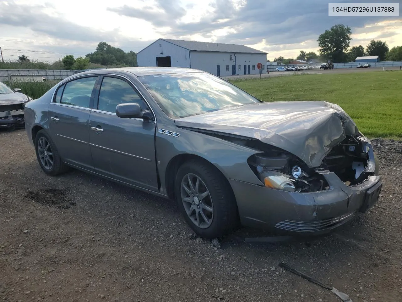 2006 Buick Lucerne Cxl VIN: 1G4HD57296U137883 Lot: 59042284