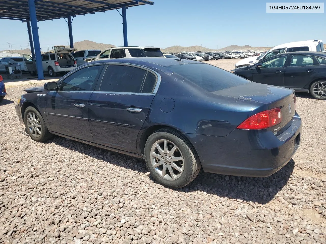 2006 Buick Lucerne Cxl VIN: 1G4HD57246U184769 Lot: 59083024