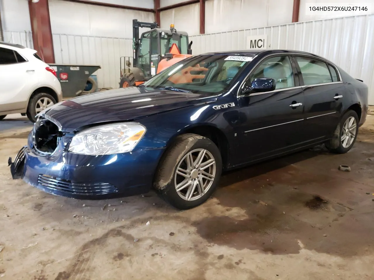 2006 Buick Lucerne Cxl VIN: 1G4HD572X6U247146 Lot: 59459284