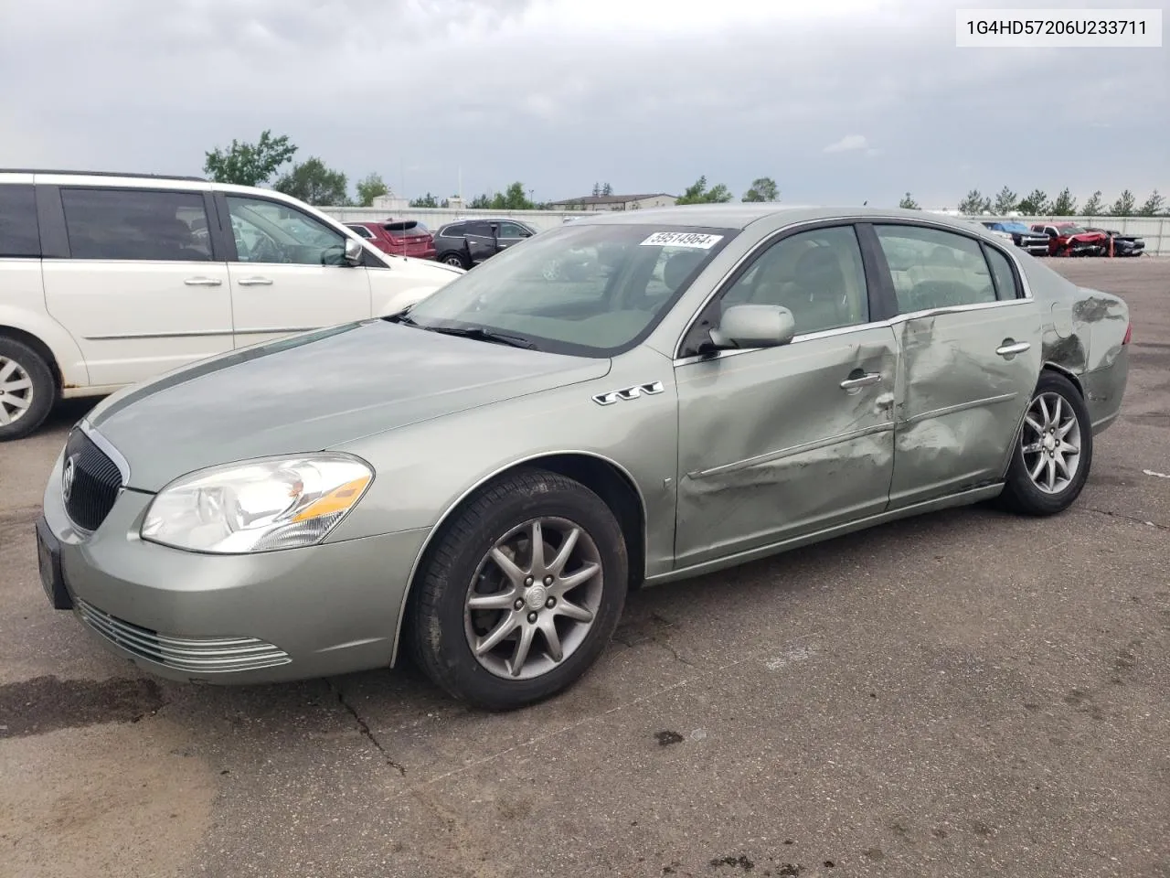 1G4HD57206U233711 2006 Buick Lucerne Cxl