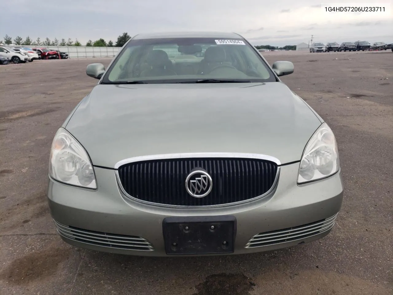 2006 Buick Lucerne Cxl VIN: 1G4HD57206U233711 Lot: 59514964