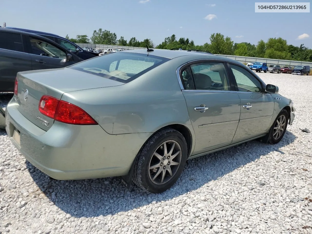 2006 Buick Lucerne Cxl VIN: 1G4HD57286U213965 Lot: 59630524