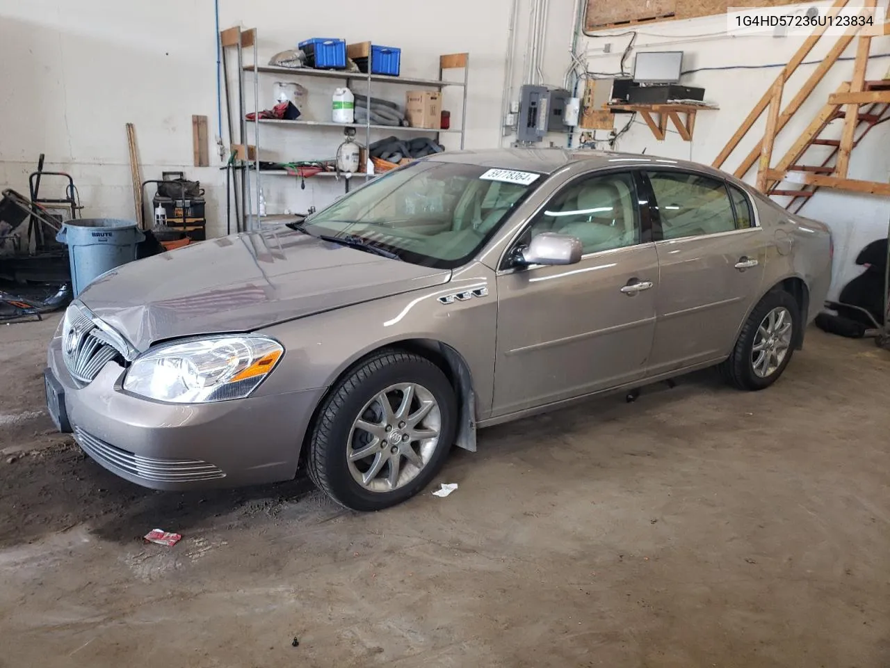 1G4HD57236U123834 2006 Buick Lucerne Cxl