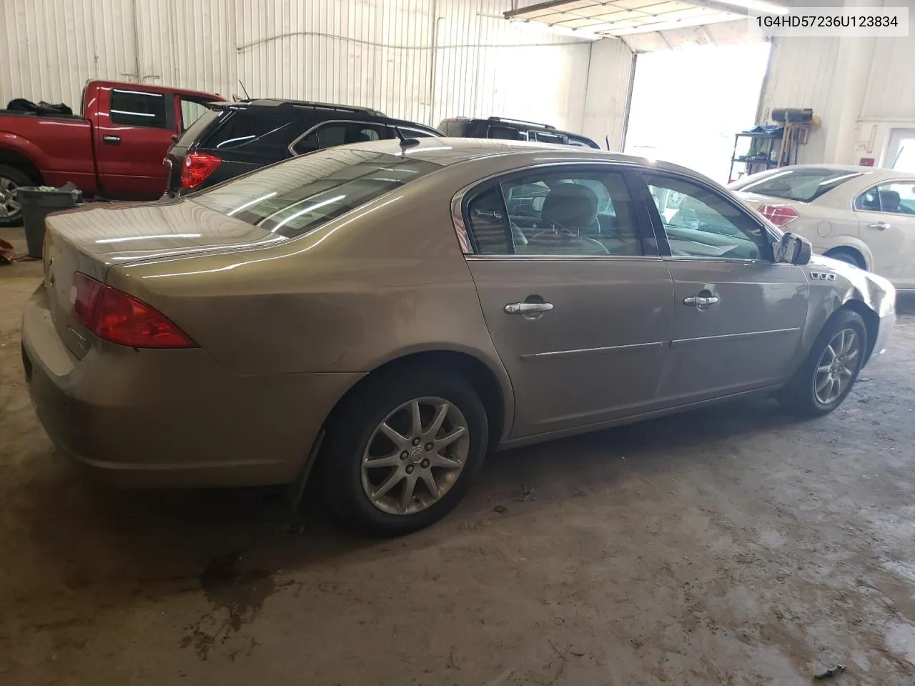 2006 Buick Lucerne Cxl VIN: 1G4HD57236U123834 Lot: 59778364