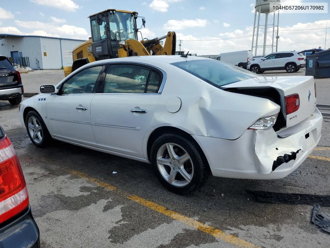 1G4HD57206U170982 2006 Buick Lucerne Cxl