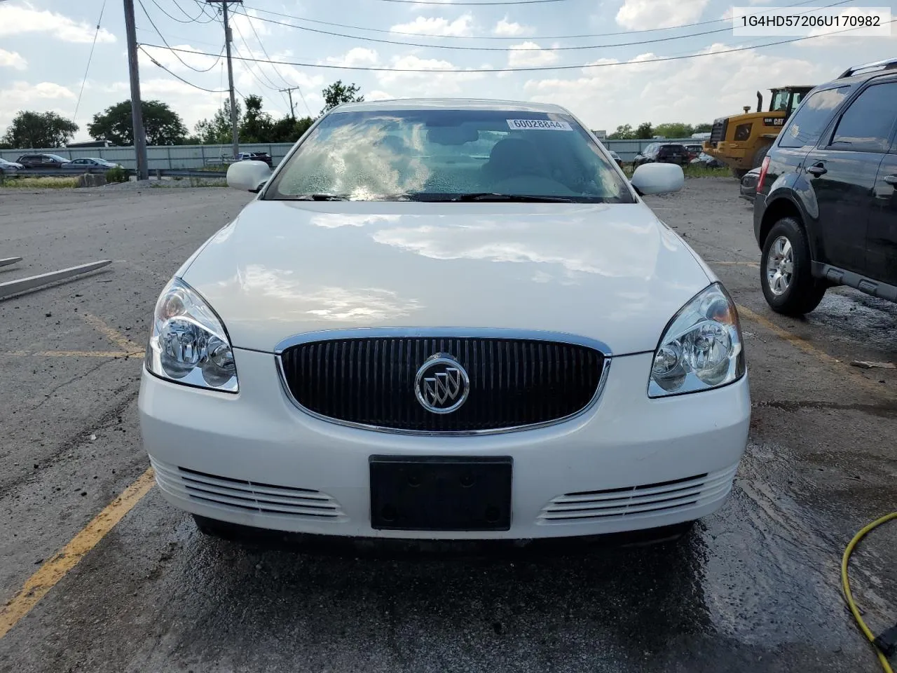 1G4HD57206U170982 2006 Buick Lucerne Cxl