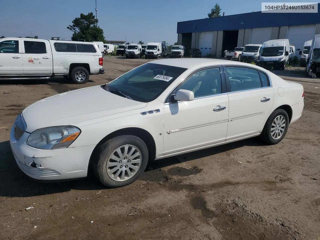 2006 Buick Lucerne Cx VIN: 1G4HP57246U153674 Lot: 60075084