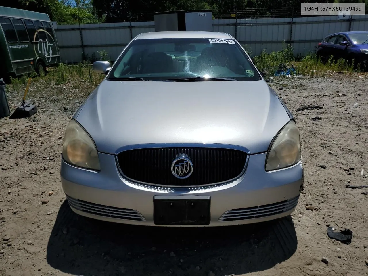 2006 Buick Lucerne Cxl VIN: 1G4HR57YX6U139499 Lot: 60104104