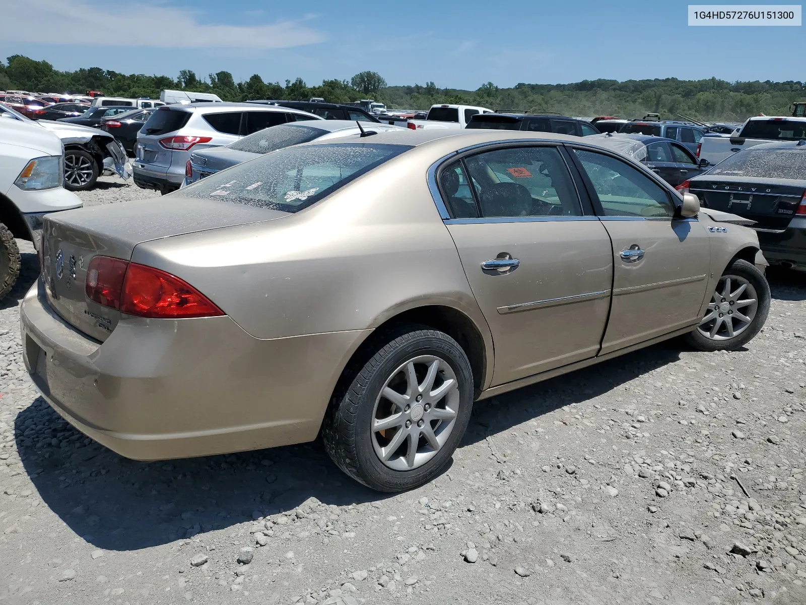 2006 Buick Lucerne Cxl VIN: 1G4HD57276U151300 Lot: 60320544