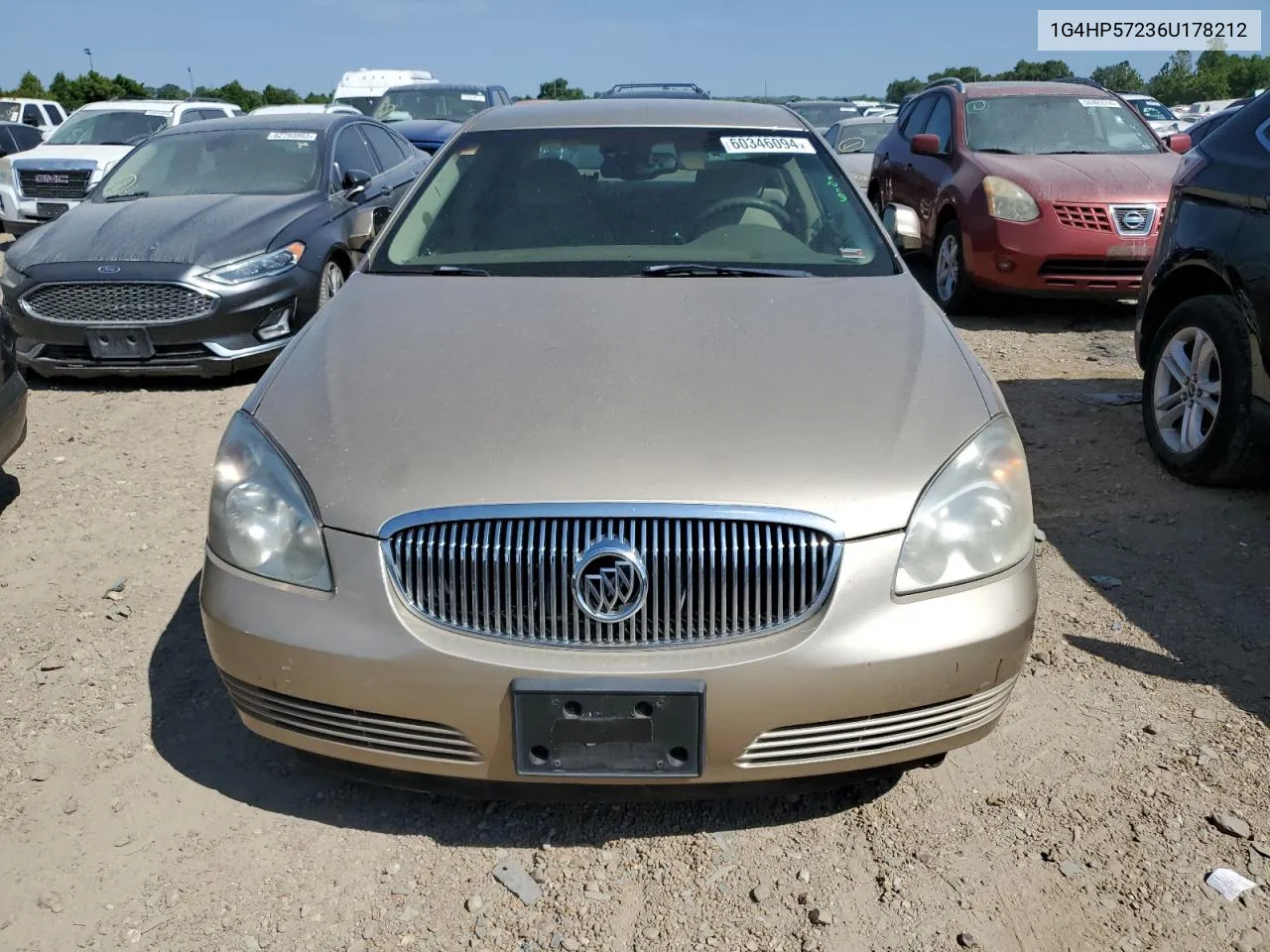 2006 Buick Lucerne Cx VIN: 1G4HP57236U178212 Lot: 60346094