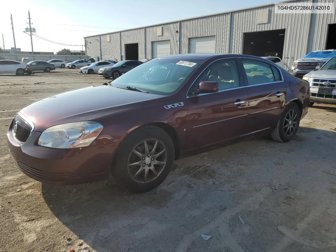 2006 Buick Lucerne Cxl VIN: 1G4HD57286U142010 Lot: 60612784