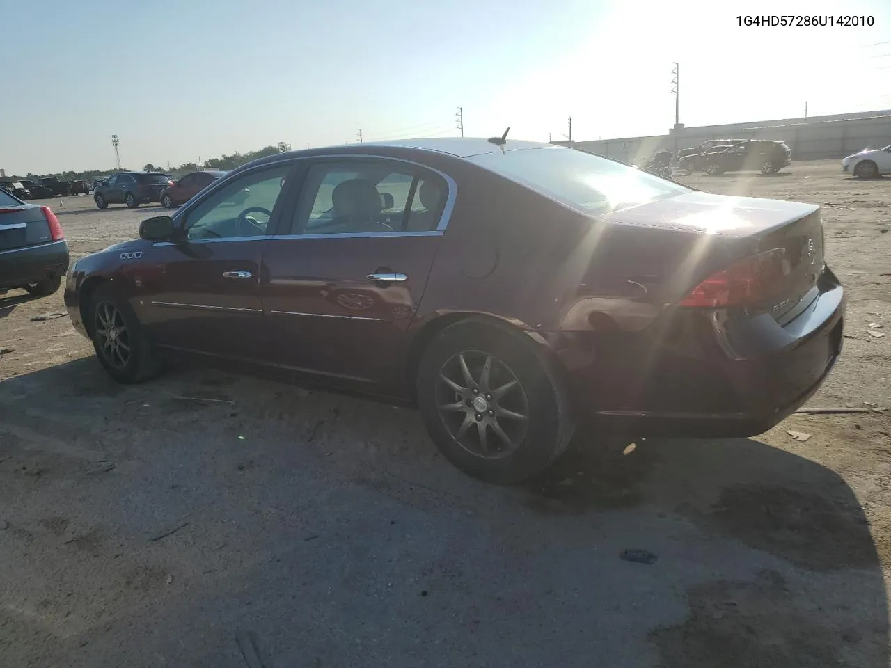 2006 Buick Lucerne Cxl VIN: 1G4HD57286U142010 Lot: 60612784