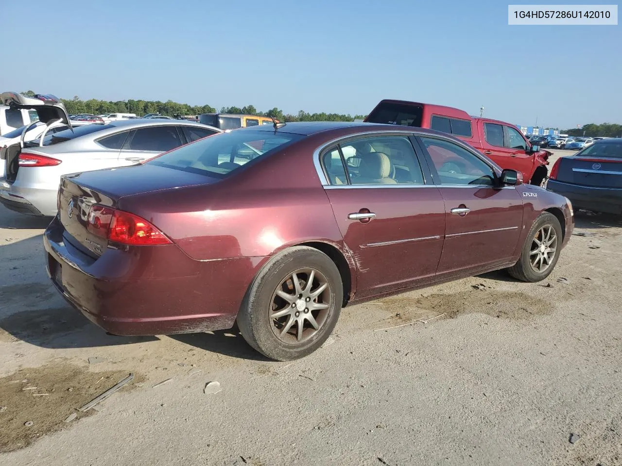 1G4HD57286U142010 2006 Buick Lucerne Cxl