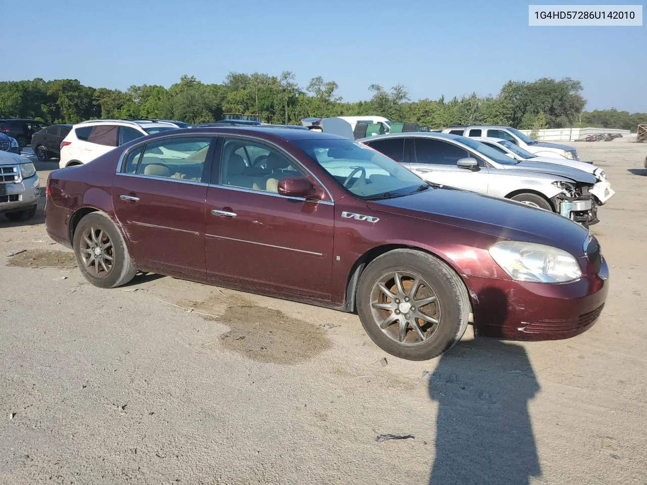 1G4HD57286U142010 2006 Buick Lucerne Cxl