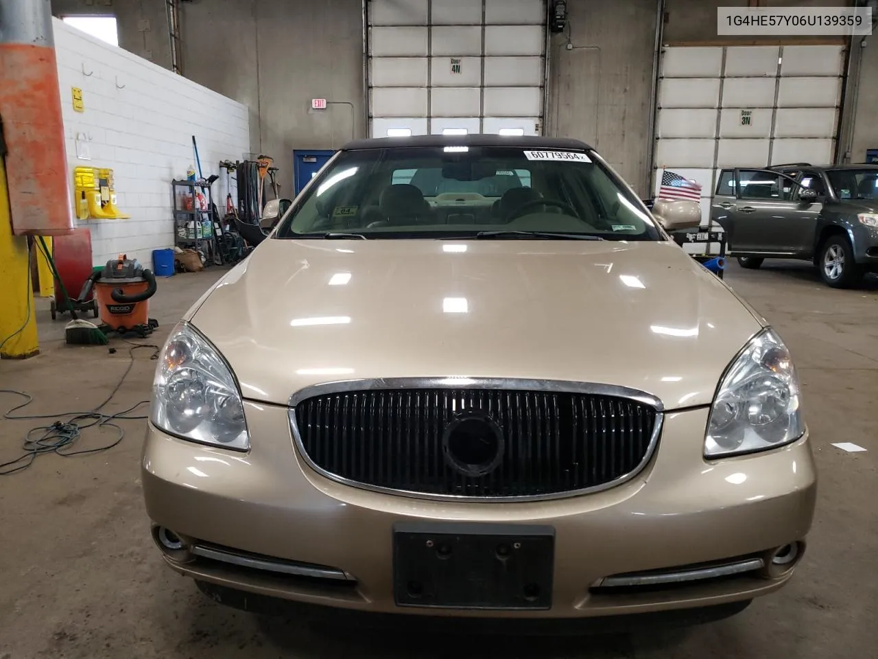 2006 Buick Lucerne Cxs VIN: 1G4HE57Y06U139359 Lot: 60779564