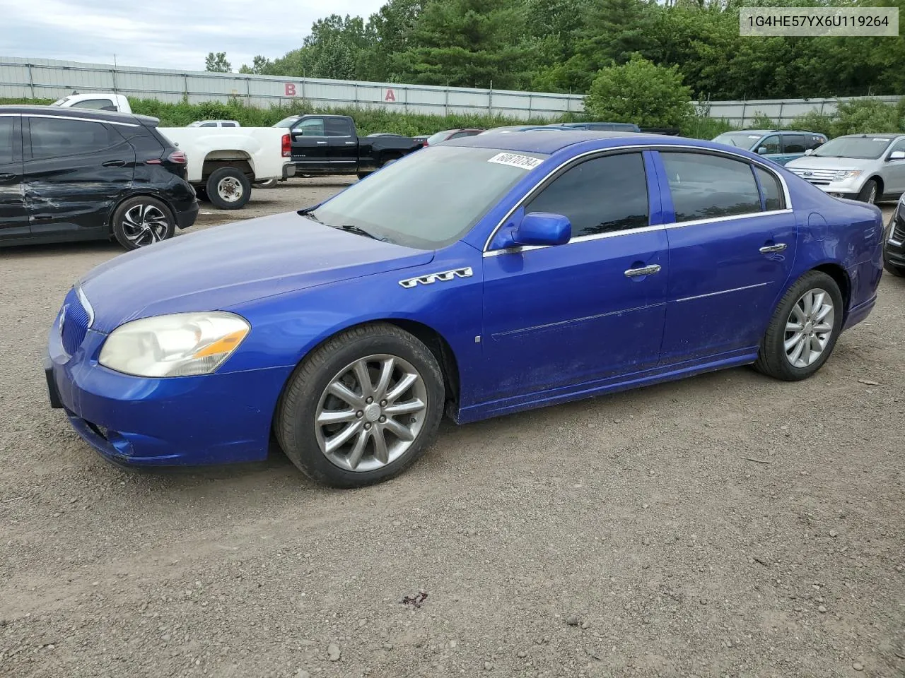 1G4HE57YX6U119264 2006 Buick Lucerne Cxs