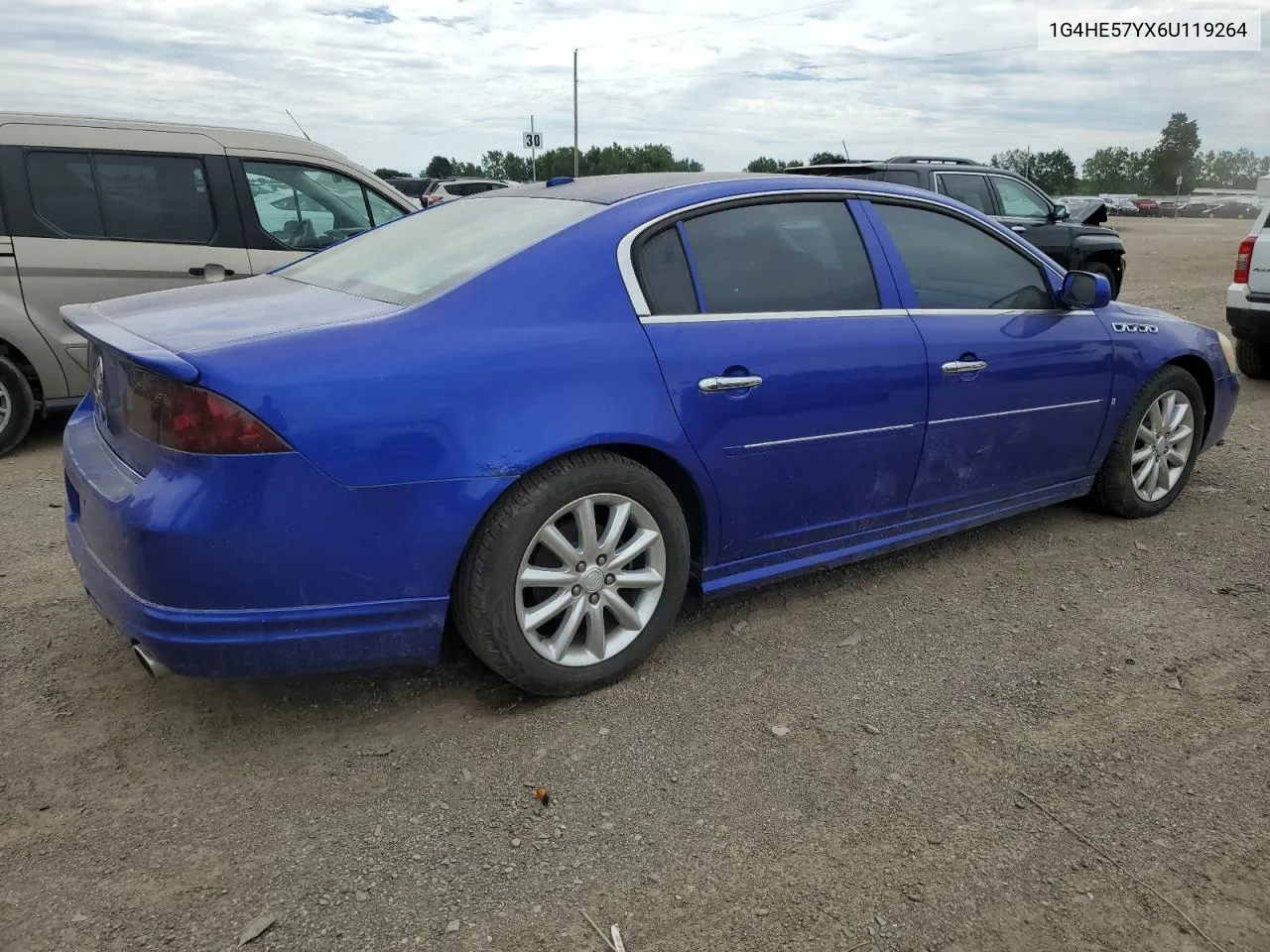 1G4HE57YX6U119264 2006 Buick Lucerne Cxs