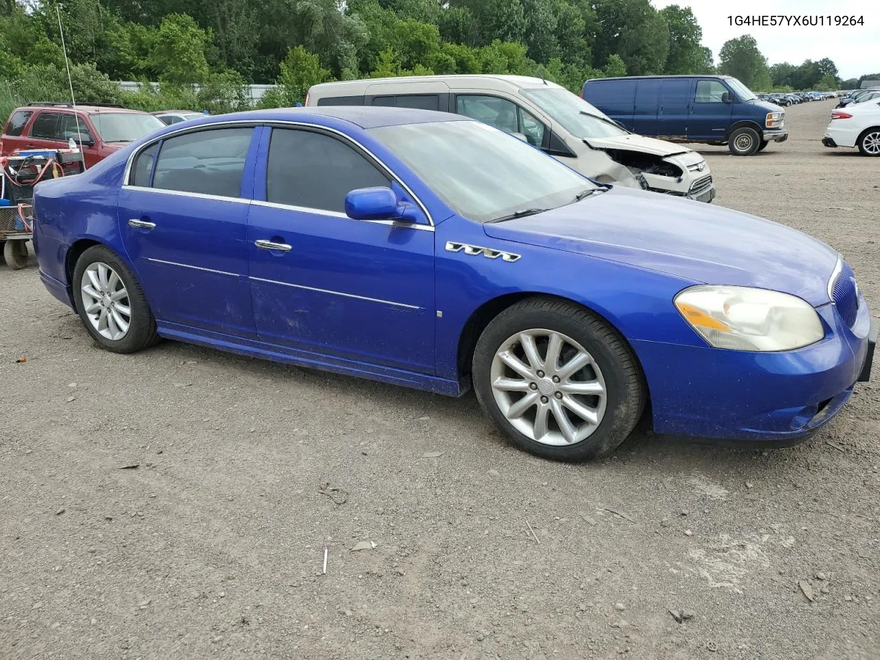 1G4HE57YX6U119264 2006 Buick Lucerne Cxs