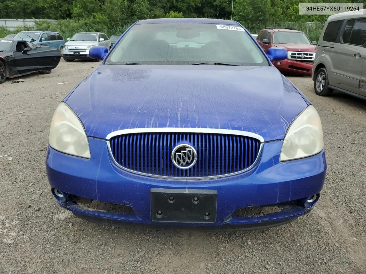 1G4HE57YX6U119264 2006 Buick Lucerne Cxs