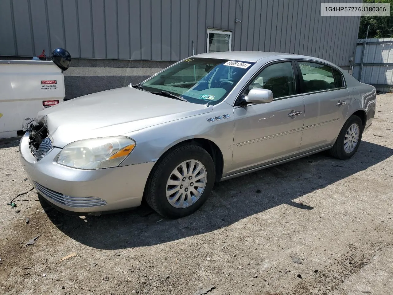 2006 Buick Lucerne Cx VIN: 1G4HP57276U180366 Lot: 60981394