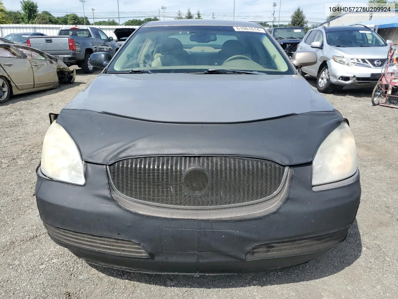 2006 Buick Lucerne Cxl VIN: 1G4HD57276U209924 Lot: 61001614