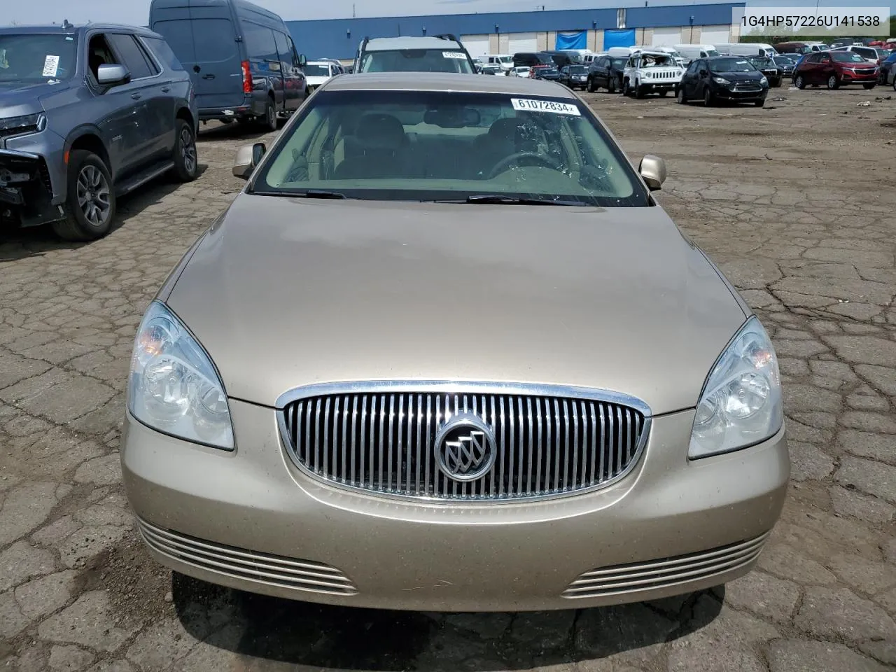 2006 Buick Lucerne Cx VIN: 1G4HP57226U141538 Lot: 61072834