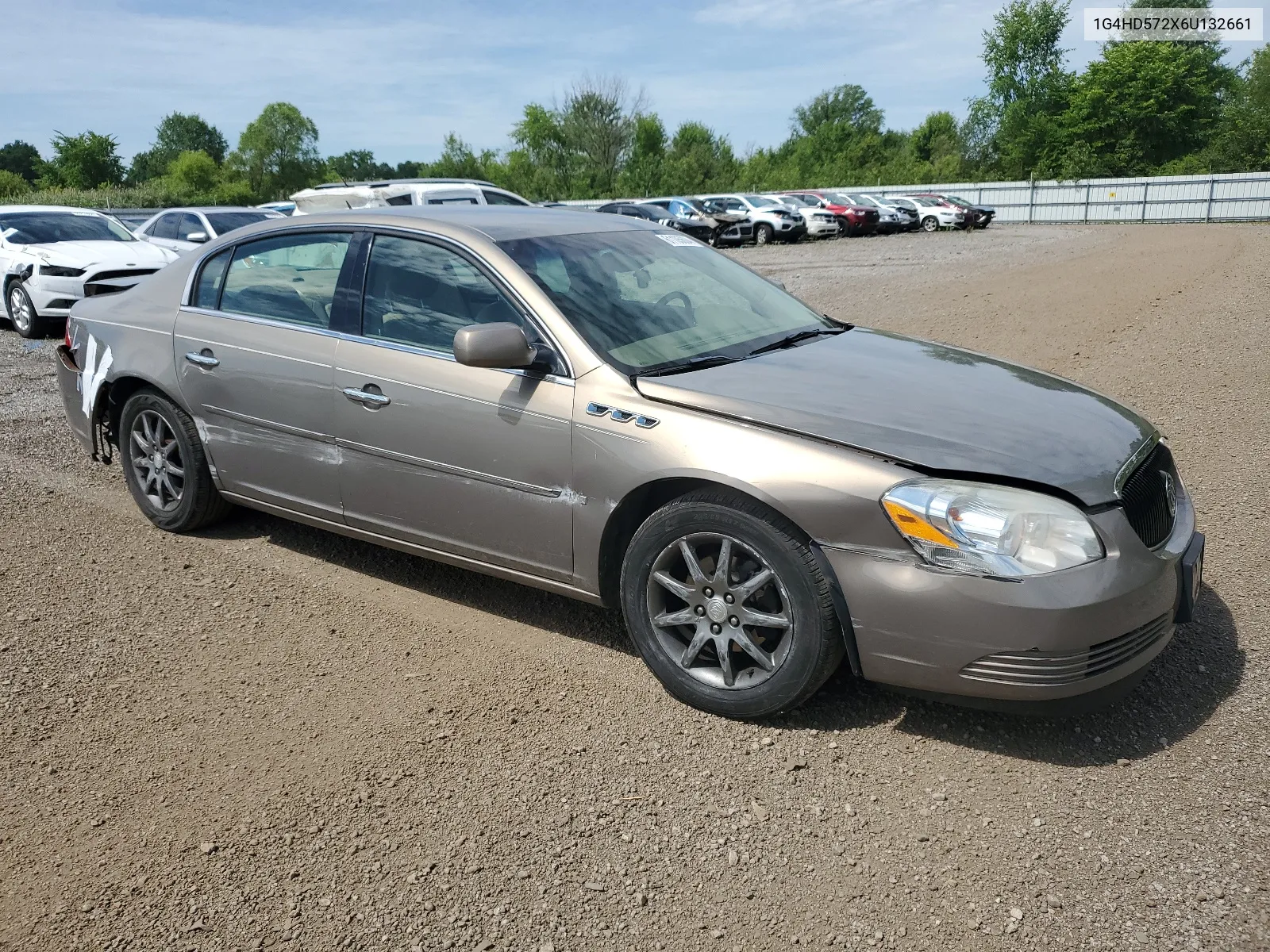 1G4HD572X6U132661 2006 Buick Lucerne Cxl