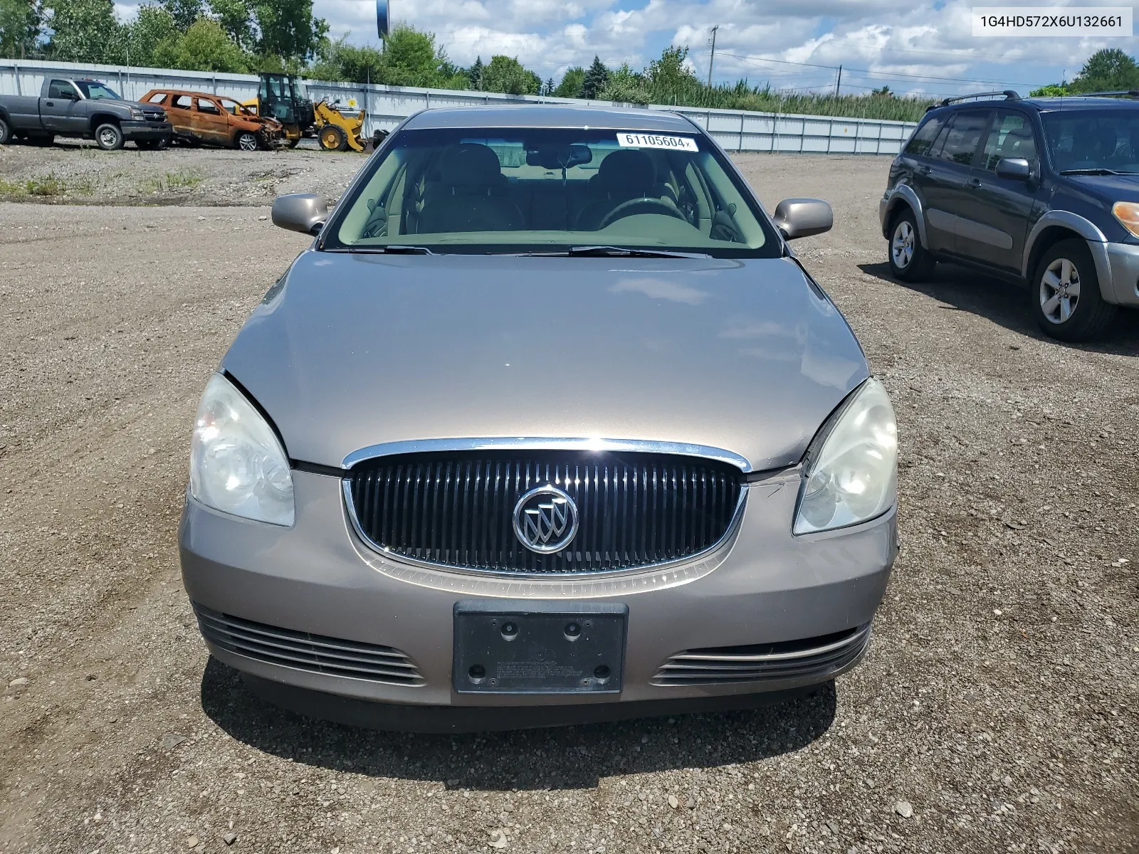 2006 Buick Lucerne Cxl VIN: 1G4HD572X6U132661 Lot: 61105604