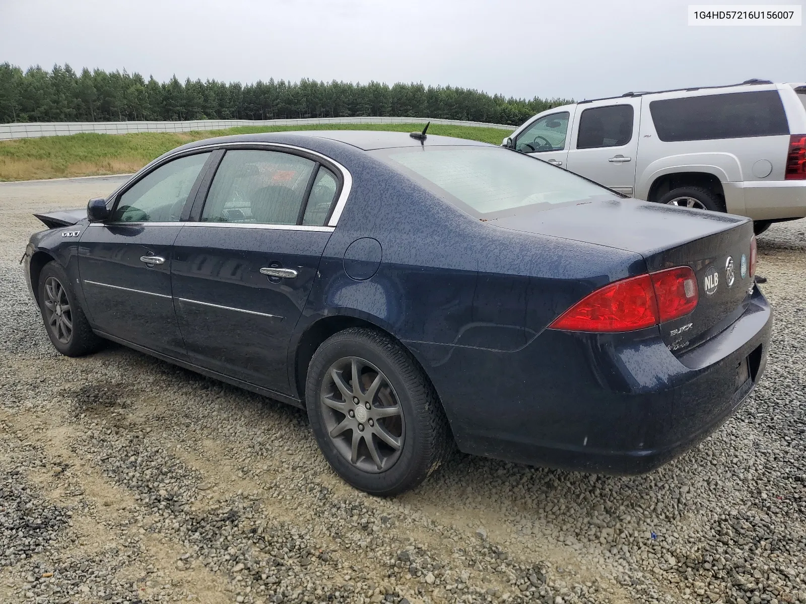 2006 Buick Lucerne Cxl VIN: 1G4HD57216U156007 Lot: 61191884