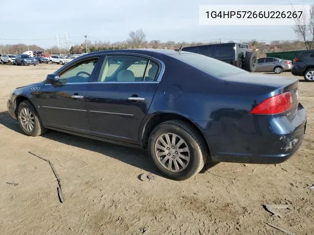 2006 Buick Lucerne Cx VIN: 1G4HP57266U226267 Lot: 61207974