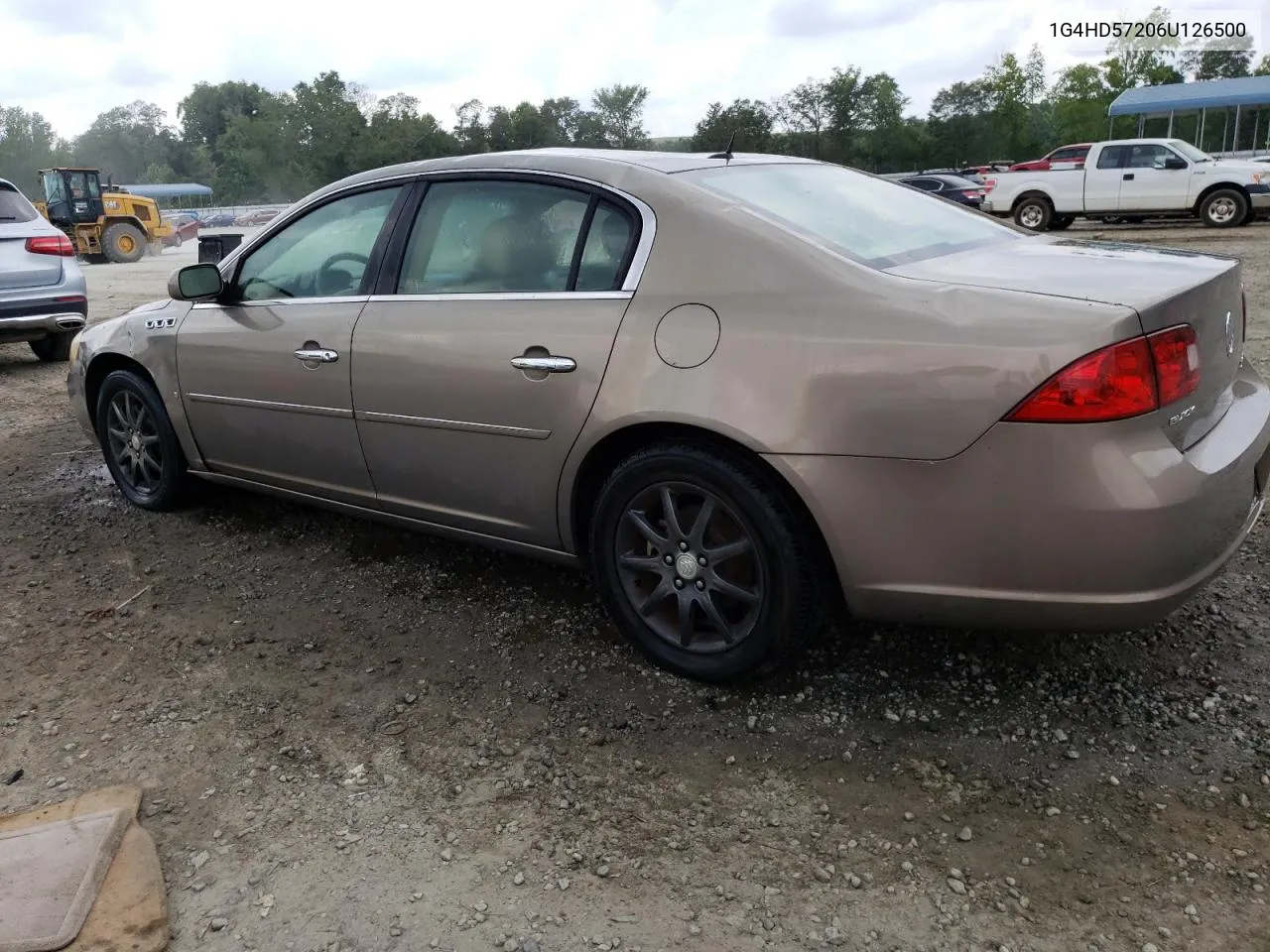 2006 Buick Lucerne Cxl VIN: 1G4HD57206U126500 Lot: 61316834