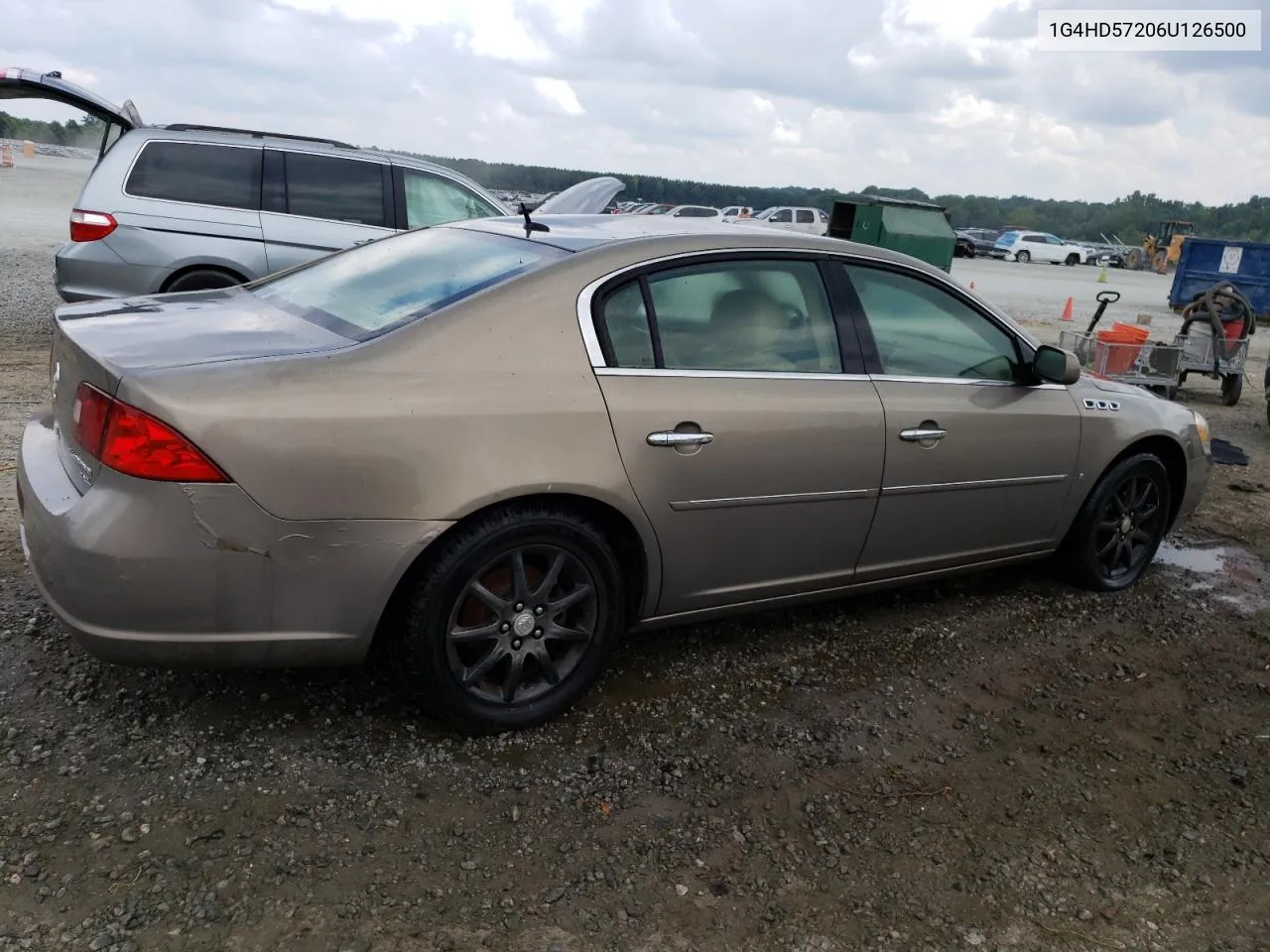 1G4HD57206U126500 2006 Buick Lucerne Cxl