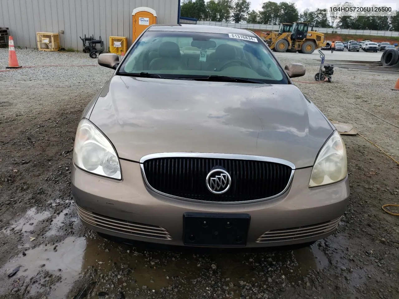 2006 Buick Lucerne Cxl VIN: 1G4HD57206U126500 Lot: 61316834